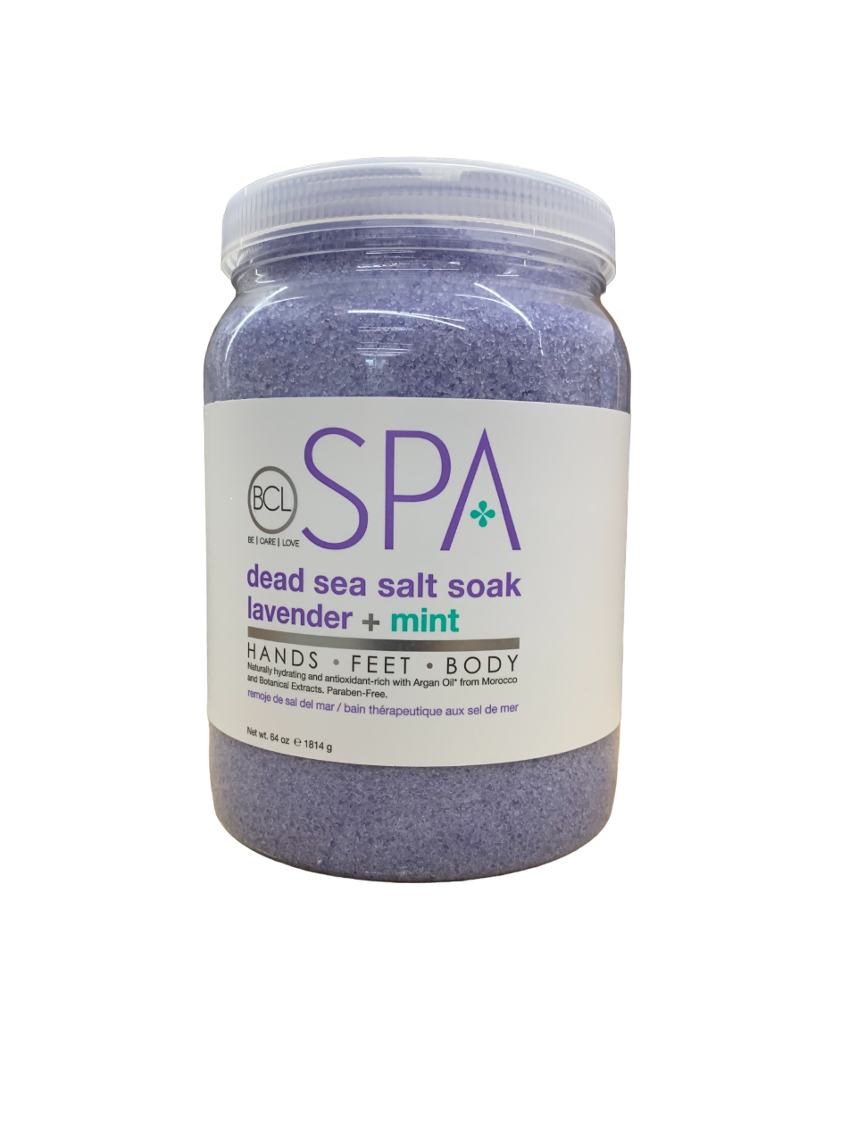 BCL Spa Dead Sea Salt Soak Lavender Mint